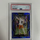 Panini Select 2024 Bo Nix #30 Concourse Blue Prizm PSA 10 /249 Broncos RC
