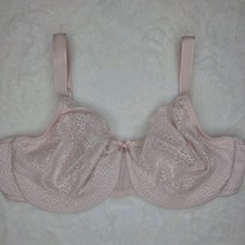 Chantelle 44D C Magnifique Seamless Unlined Minimizer Bra Pink Nude C18910
