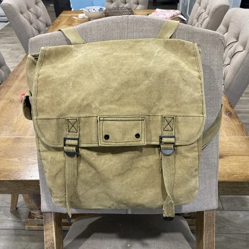 WW2 US Army Military M1936 Musette backpack Dispatch Bag Field Gear Equipment