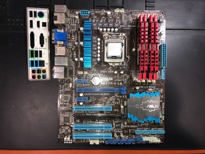 Asus P8Z77-V LE ATX Motherboard + Intel i5-3570, 16GB GSkill RipjawsX RAM - Used