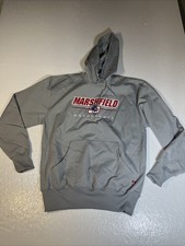 Majestic MARSHFIELD BASKETBALL THERMA BASE HOODIE SIZE MEDIUM GRAY