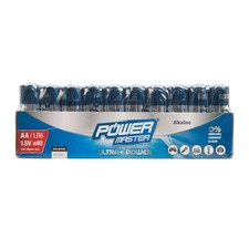 PowerMaster Pack Of 40 Pmaster AA Super Alkaline Battery LR6 40pk - 827540 0.31 per battery