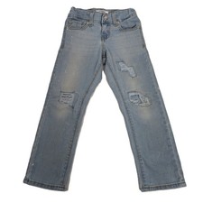 Kid's Levi's Denizen Taper Jeans Light Blue Wash Size 5