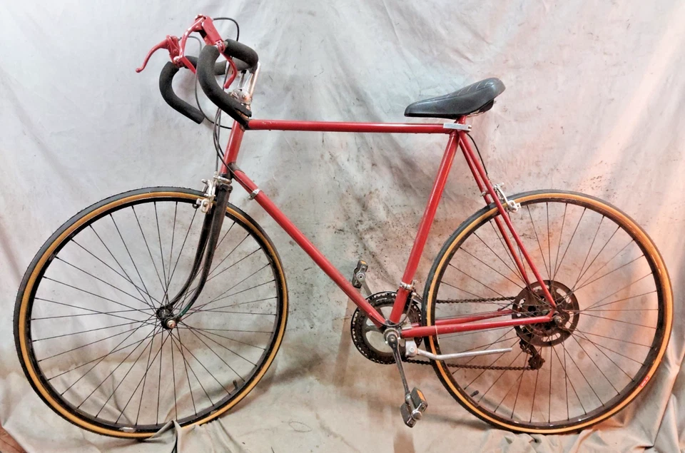 72' Raleigh Grand Prix Touring Road Bike 61cm X-Large Lugged Steel Cafe Commuter - Image 2 of 4