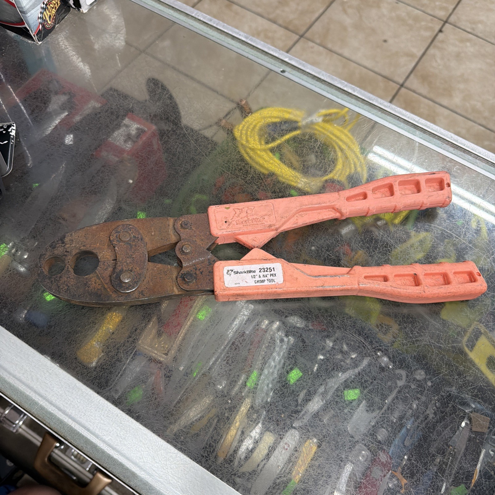 Sharkbite 23251 1/2 in. and 3/4 in. Dual PEX Lightweight Copper Crimp Ring Tool