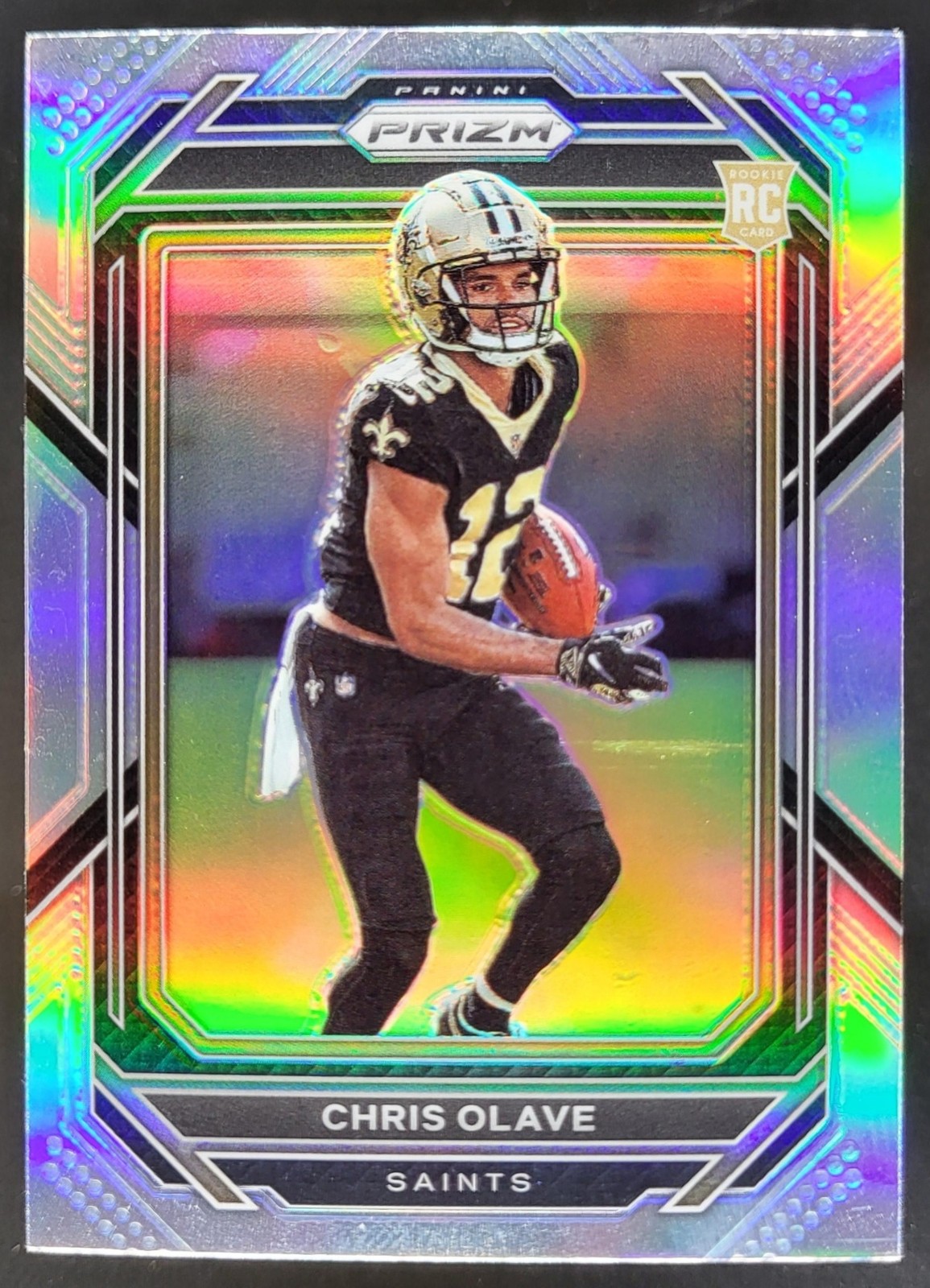 2022 Panini Prizm Chris Olave Silver #310 RC New Orleans Saints CN