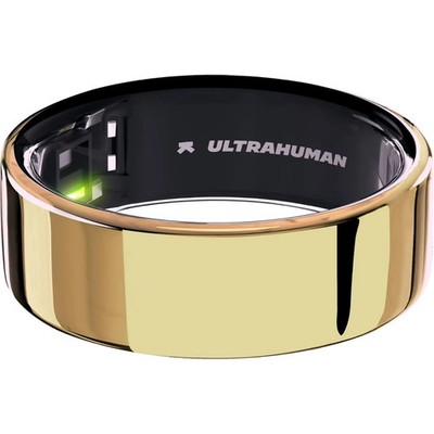 Ultrahuman Ring AIR Smart Ring   Air Gold, Size 7 or 8 | Open Box