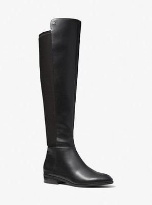 Women Michael Kors Bromley Over-the-Knee Boot Shoes BLACK (Black) 6