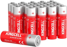 AAA Batteries 20 Count Pack, 1.5V Triple a Batteries with 10 Years Shelf Life, H