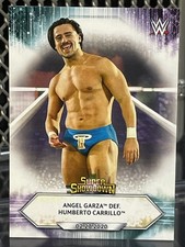 2021 Topps WWE Angel Garza Wrestling Card #27 Legado Del Fantasma Super Showdown