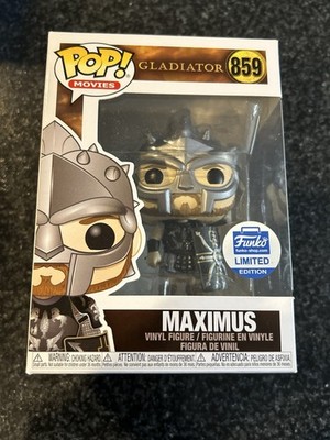 Funko Pop Maximus Funko Shop Exclusive Figure Gladiator Pop Movies 859 F14