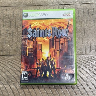 Saints Row (Microsoft Xbox 360, 2006) w/ Manual Complete Tested & Working