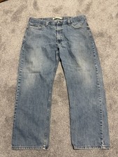 Vintage Levi  s 505 Jeans Mens 40x30 Blue Regular Fit Cotton Denim Pants Levis