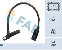 FAE Nockenwellensensor Hallgeber ZüNdimpulsgeber 79381 FüR CitroËN Picasso C4 1