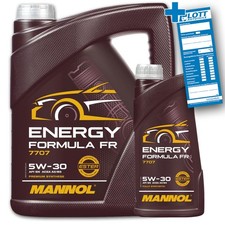 6L Mannol Formula FR 5W-30 Motoröl Ford WSS-M2C913 ACEA A5/B5 API SN Volvo