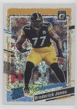 2023 Panini Donruss Optic Rated Rookie White Sparkle Prizm Broderick Jones 1r7g