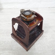 Vintage Shew Eclipse Folding Plate Camera w Bausch & Lomb Unicum Lens - G1