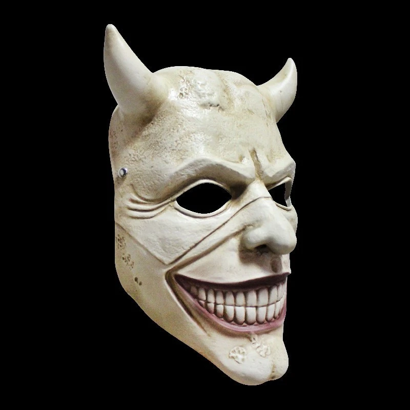 🩸 Maschera Horror  – Resina Morbida 2 Parti Cosplay Halloween - Immagine 3 di 4