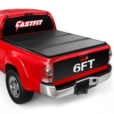Hard Tri-Fold Tonneau Cover Fits 2005-2015 Tacoma with 6ft (73.5in) Truck Bed