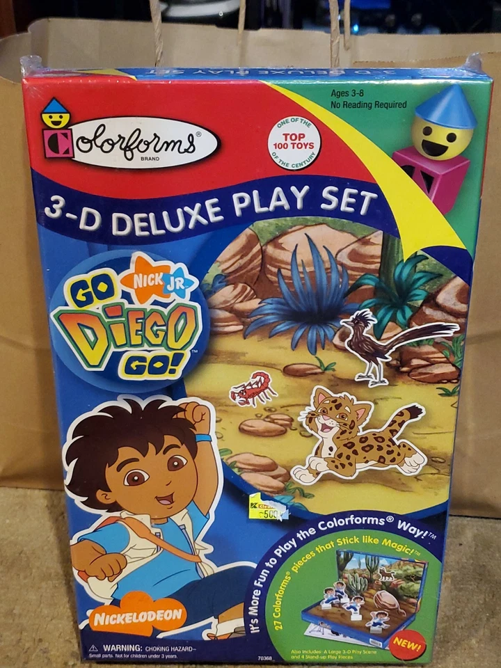 Colorforms Go Diego Go 3-D Deluxe Playset - Image 2 of 4