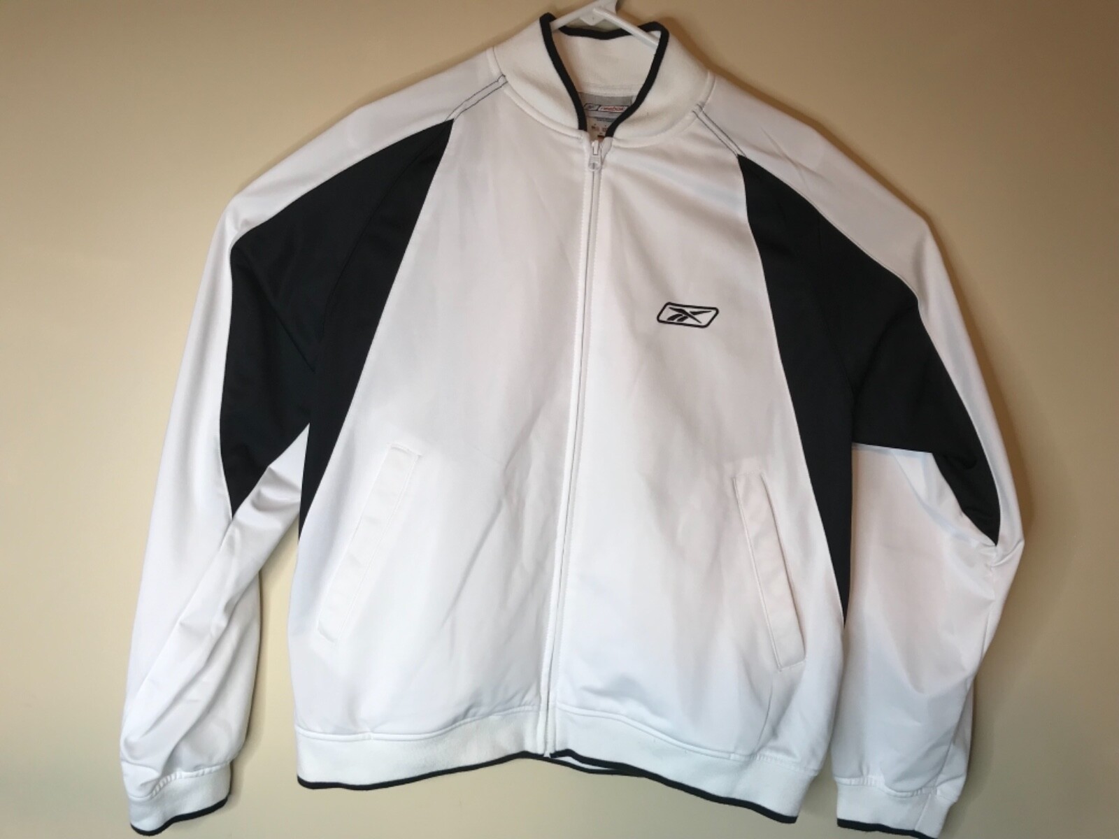Vintage Zip Up Reebok Jacket Mens Size 