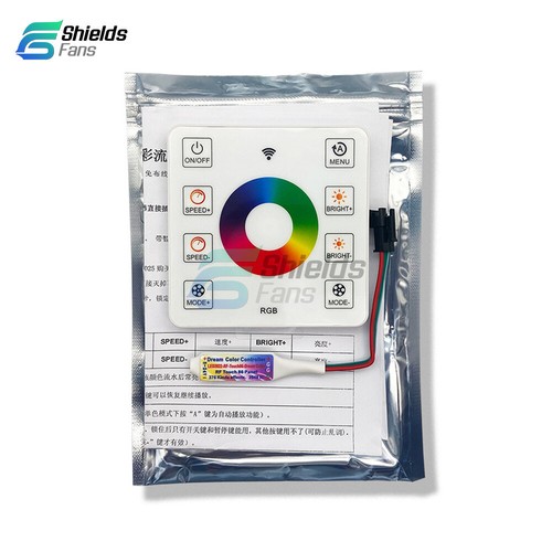 DC5-24V 8 Keys Panel LED Controller For WS2812B WS2811 Colorful LED Strip Lights - Picture 6 of 8