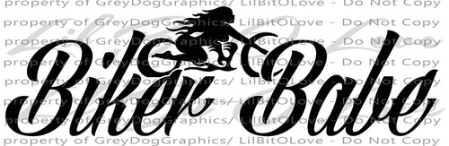 Calcomanía de vinilo para motociclista bebé calcomanía picadora mujer paseo motociclista bebé - Imagen 23 de 24