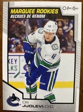 20-21 UD Series 2 Hockey Opee Chee Marquee Rookies 618 Olli Juolevi