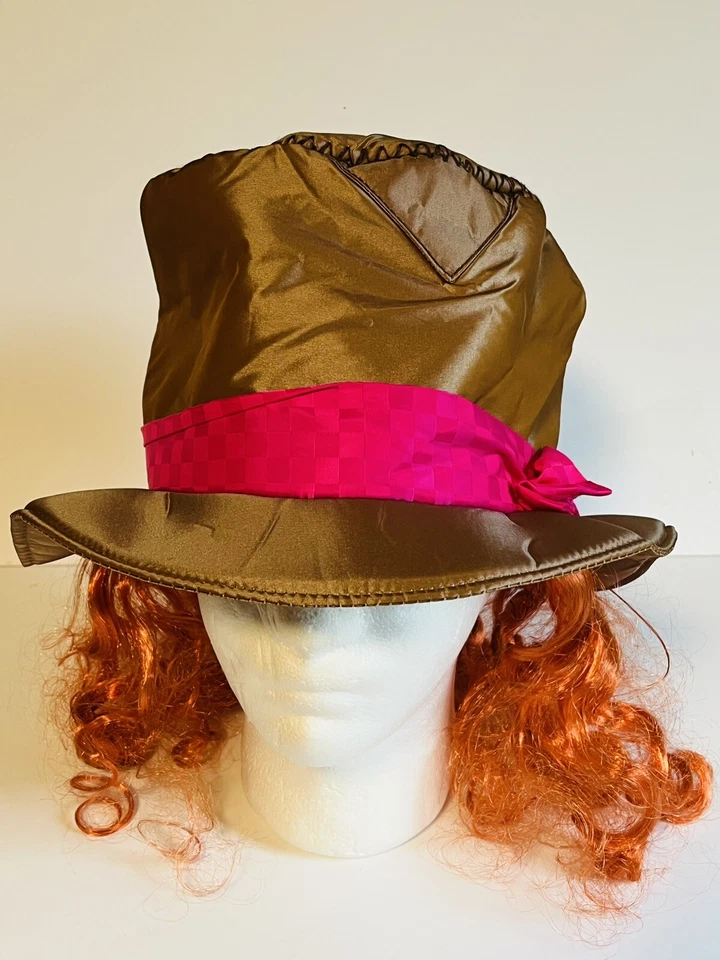 Disney MAD HATTER HAT Child Youth OS Alice In Wonderland Halloween Costume NWT - Image 3 of 4