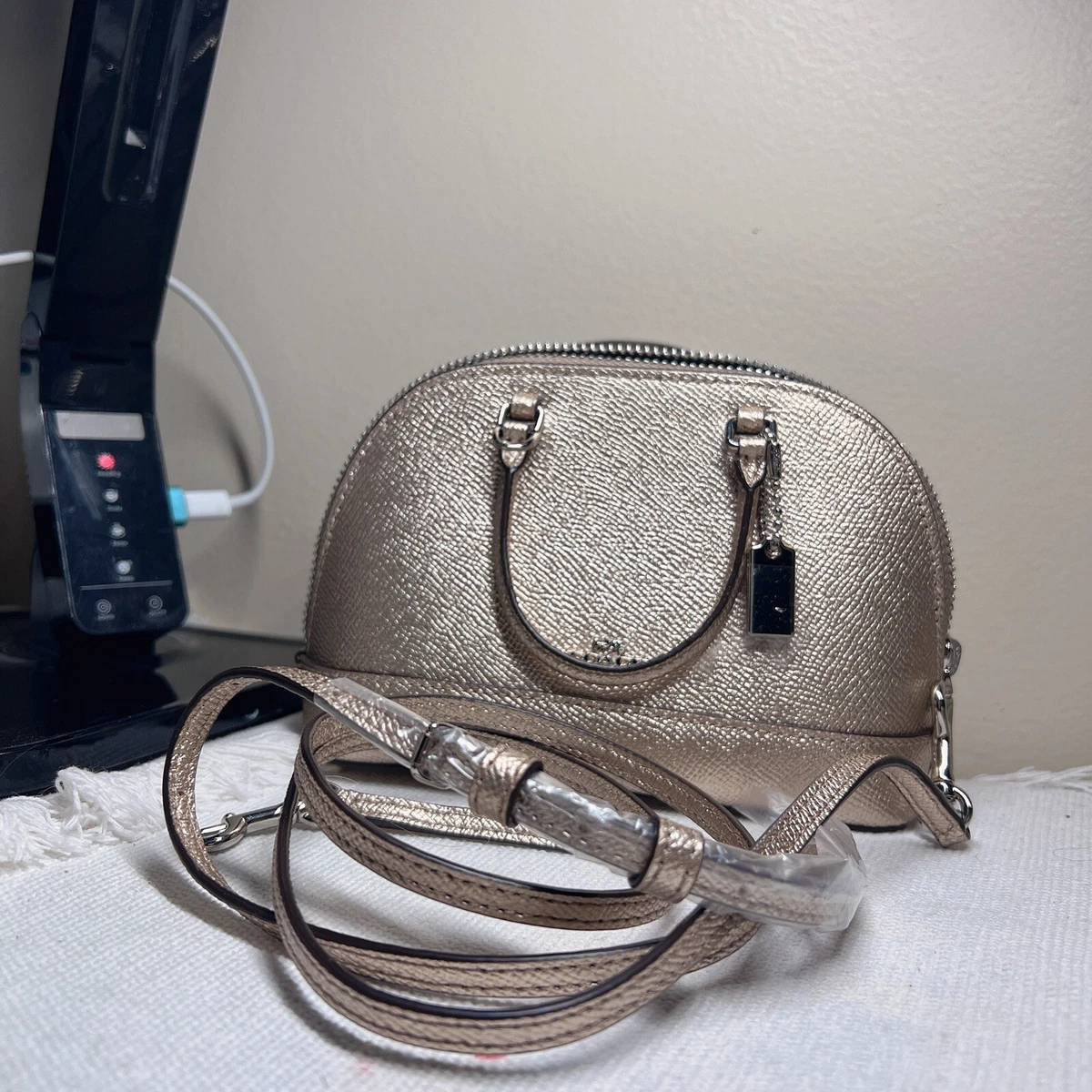 Coach Micro Metallic Crossbody