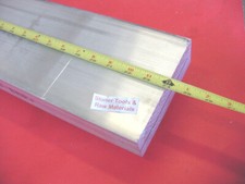 1-1/2" X 6" ALUMINUM 6061 FLAT BAR 24" long SOLID T6511 Extruded Mill Stock New