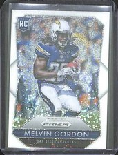 2015 Panini Prizm Football White Sparkle Prizm Rookie #270 Melvin Gordon 