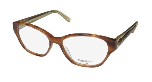 VERA WANG LUXE ATEA CATEYE EINZIGARTIGES MUSTER DESIGN HANDARBEIT BRILLENGESTELL/BRILLE - Bild 1 von 17