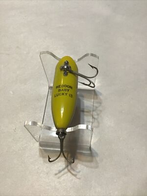 Vintage Heddon Baby Lucky 13 Frog Fishing lure Lot G1 | eBay
