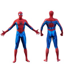 Ultimate Spider-Man Jumpsuit Spiderman Costume Cosplay Halloween Adult Kids Suit