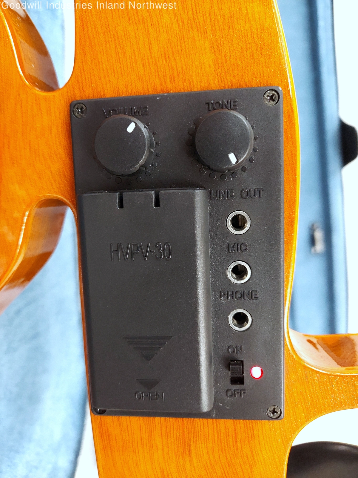 Cecilio 4/4 Electric Violin Brown With Bow + Black Case (Works!) eBay