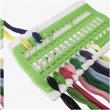 StitchStash 30-Position Floss Organizer: Cross Stitch  Embroidery Kit with Plas