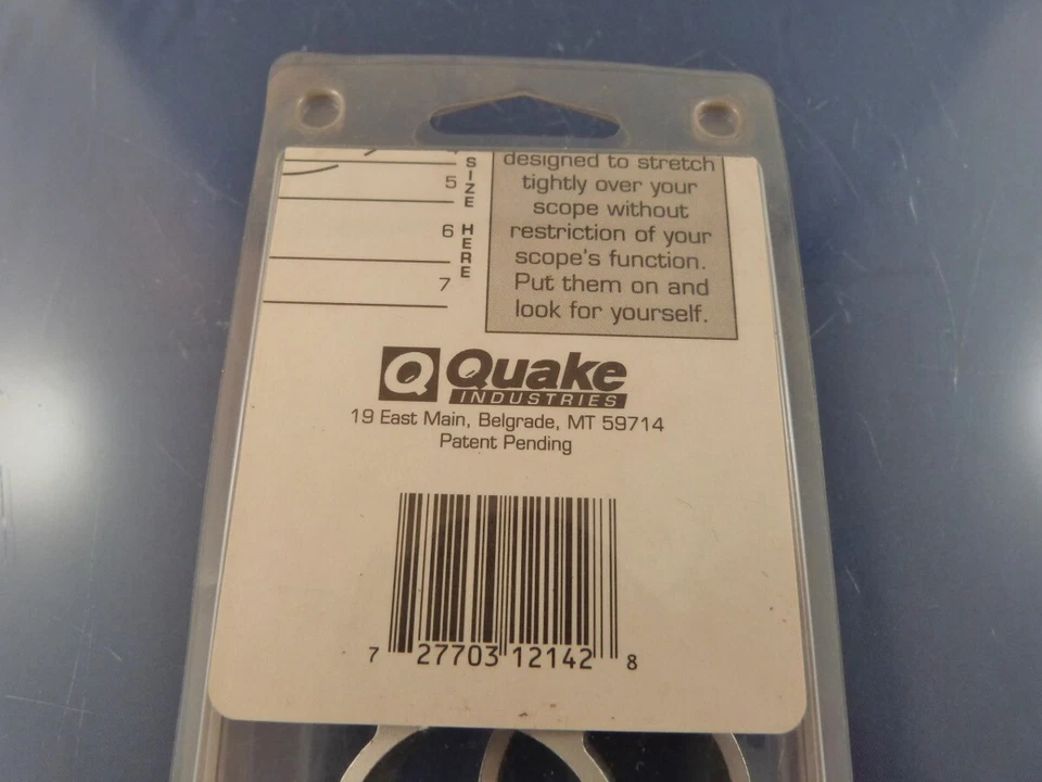 QUAKE SATIN SPLIT SCOPE RINGS 30mm for 3/4" RAIL - Image 4 of 4