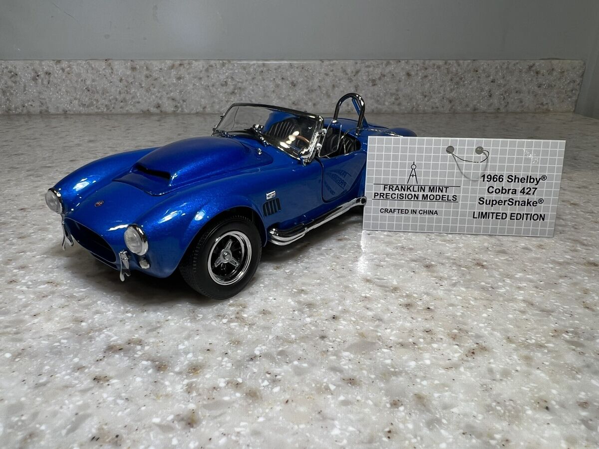Limited Edition Franklin Mint 1966 Super Snake Shelby Cobra Limited Edition Franklin Mint 1966 Super Snake Shelby Cobra