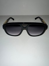 GUCCI 706688 NAVIGATOR FRAME SUNGLASSES WITH BROWN LENS
