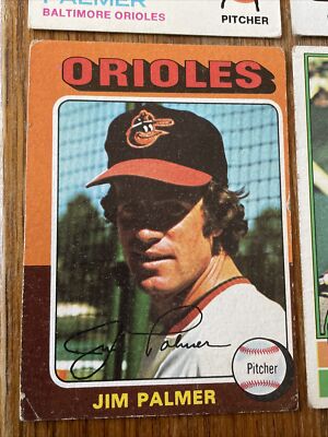 ■Old Palmer / 70〜80's 1973 1974 1975 1976 Topps JIM PALMER Cards #160,40,335,450
