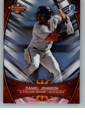 2019 Bowman Chrome Arizona Fall League AFL Stars DJ Daniel Johnson - Indians