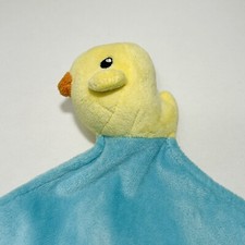 Baby Chick Lovey Aqua Blue Water Wave Security Blanket 12” Soother Hallmark