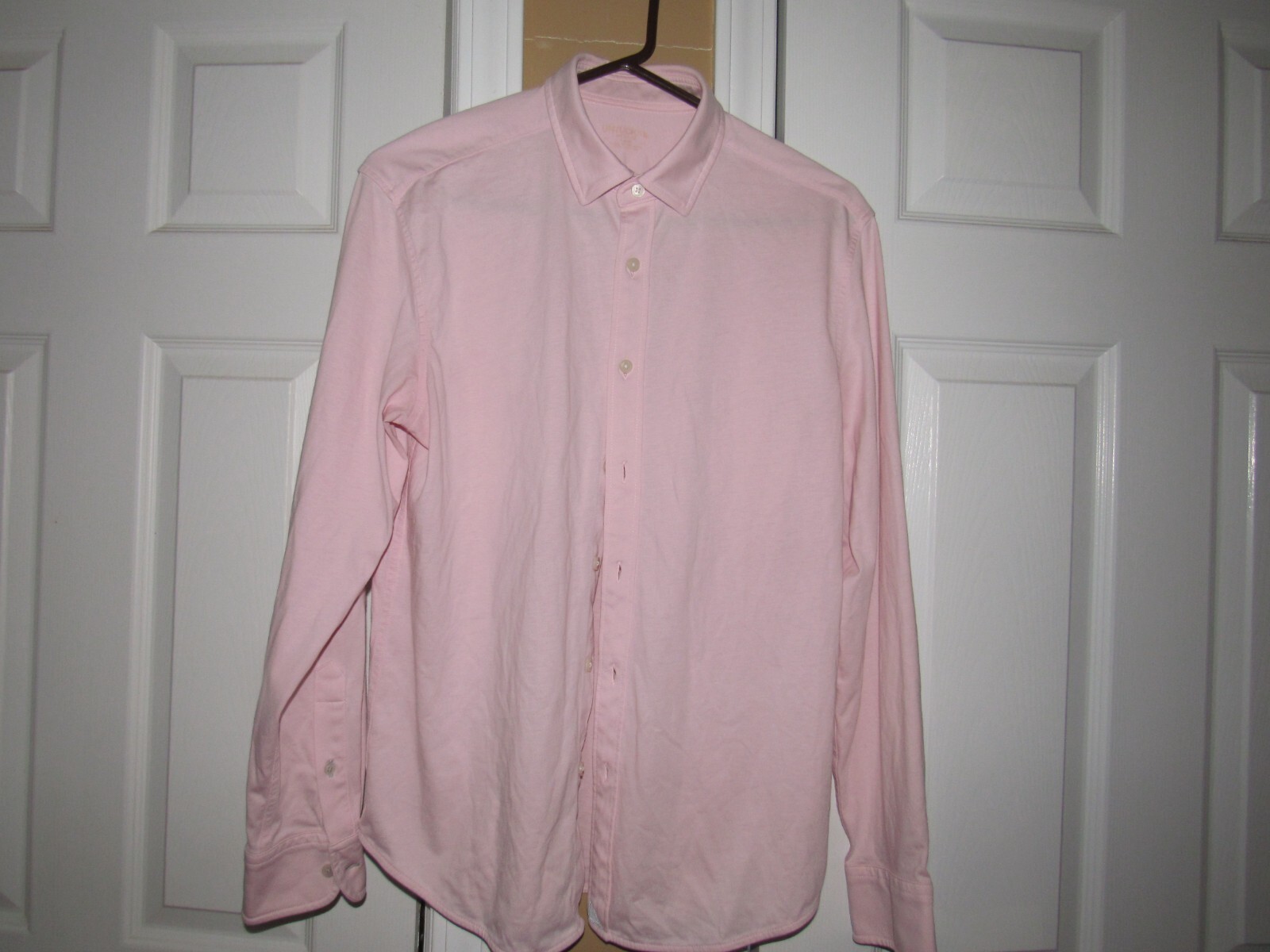 UNTUCKIT Men's  medium  Solid Pink Button Up Shir… - image 4