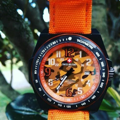 Swiss Military 50 m (5 ATM) Water Resistance Wristwatches