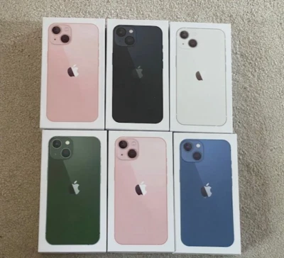 APPLE iPhone 13 128GB Unlocked Various Colours Brand New 100% Battery Health Sealed