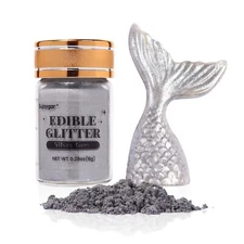 Sujoygar Edible Glitter Drinks Cocktails 8g Cupcake Chocolate Baking Decorating