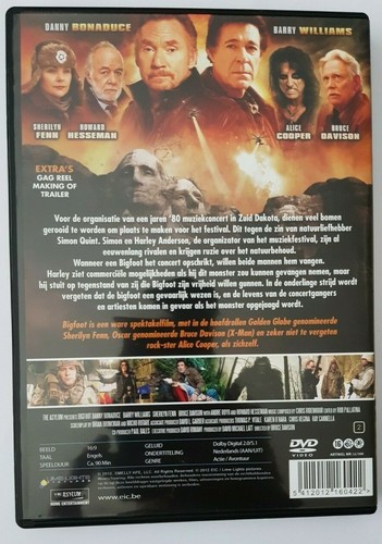 DVD : Bigfoot (2012) ... With Alice Cooper ... DUTCH - Picture 2 of 2