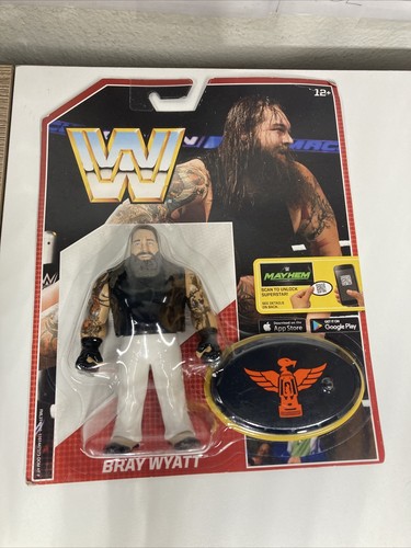 WWE Bray Wyatt Mattel Retro Series 6 2018 Wrestlin...