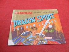 Dragon Spirits Nintendo NES Instruction Manual Booklet ONLY